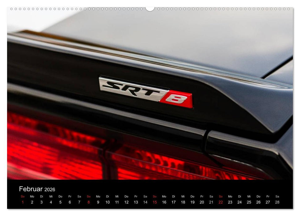 Dodge Challenger SRT8 (CALVENDO Wandkalender 2026)