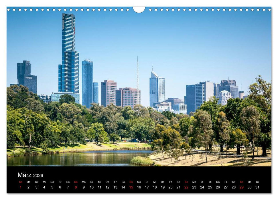 Australien (CALVENDO Wandkalender 2026)