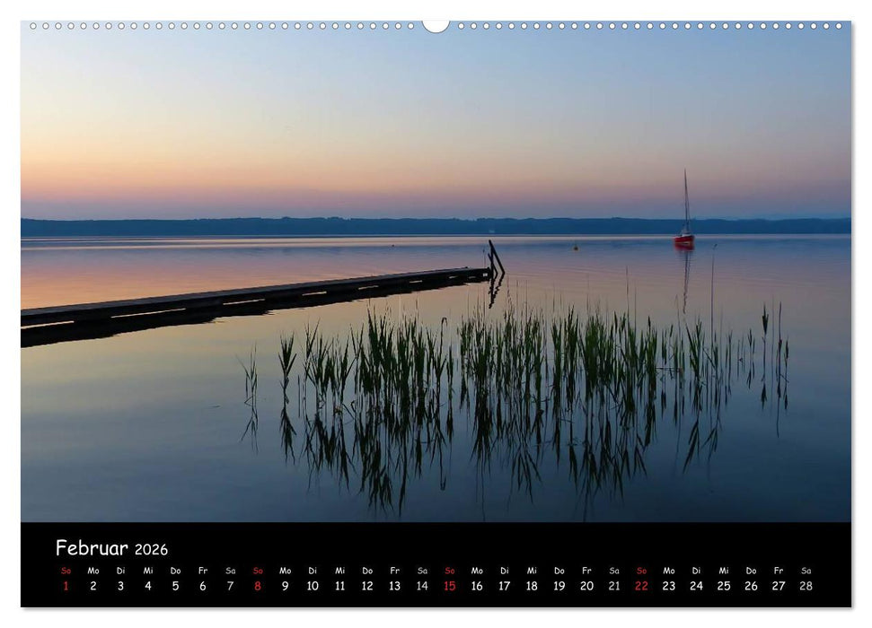 Starnberger See - Silent Moments (CALVENDO Wandkalender 2026)