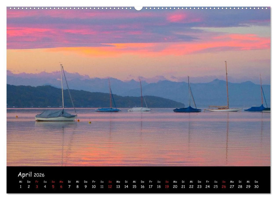 Starnberger See - Silent Moments (CALVENDO Wandkalender 2026)