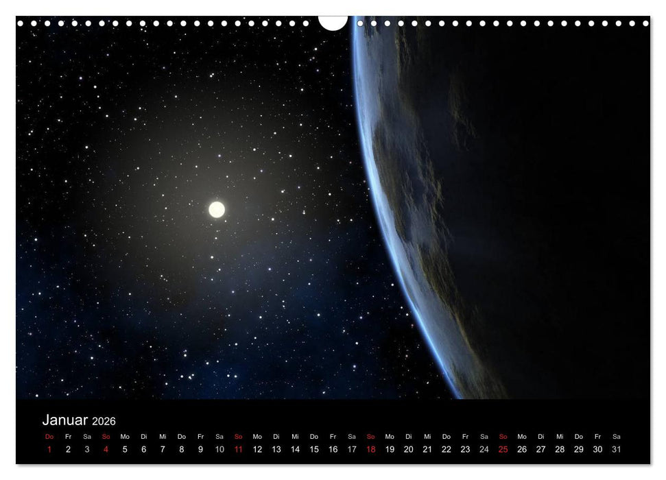 Ferne Welten (CALVENDO Wandkalender 2026)