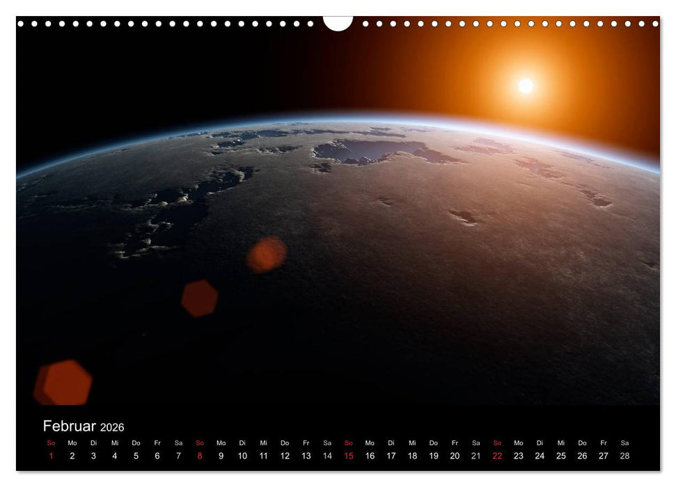 Ferne Welten (CALVENDO Wandkalender 2026)