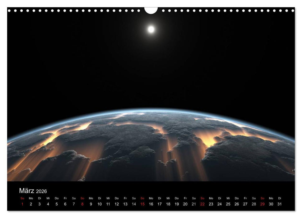 Ferne Welten (CALVENDO Wandkalender 2026)