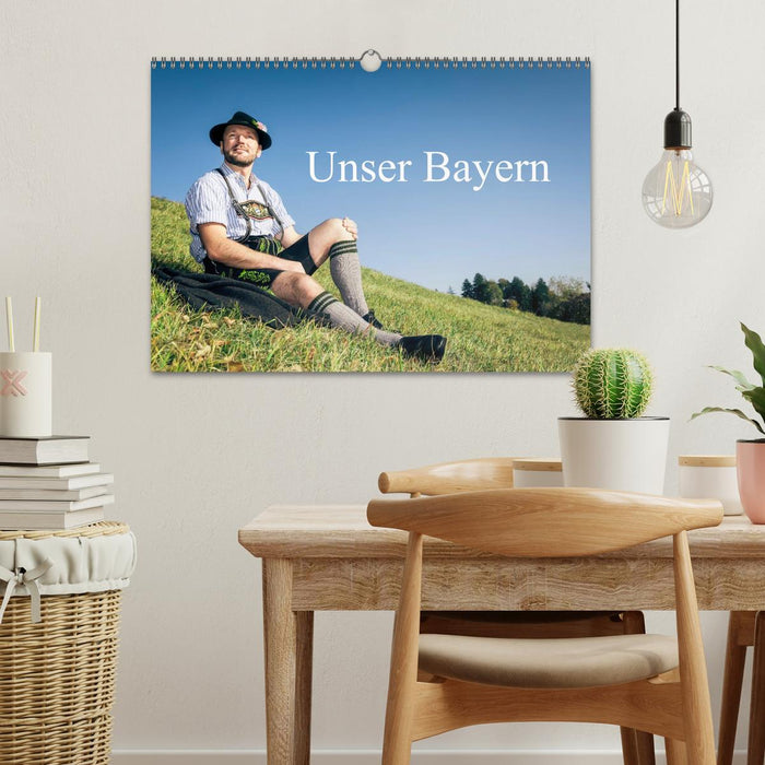 Unser Bayern (CALVENDO Wandkalender 2026)