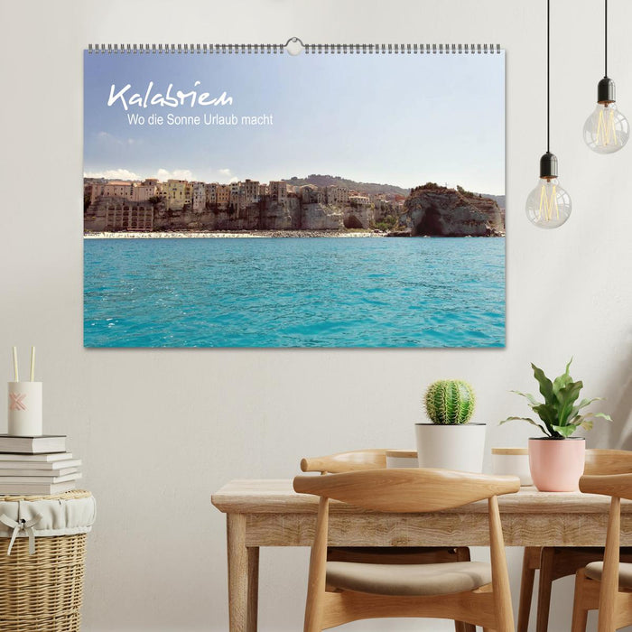 Kalabrien: Wo die Sonne Urlaub macht (CALVENDO Wandkalender 2026)