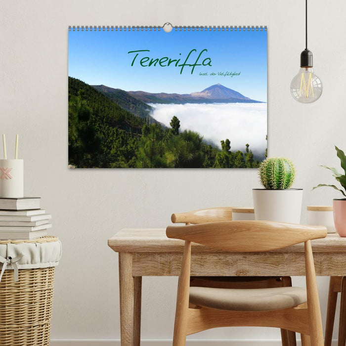 Teneriffa - Insel der Vielfältigkeit (CALVENDO Wandkalender 2026)