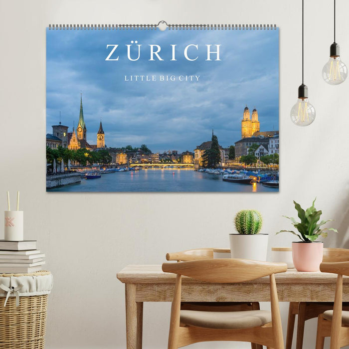 ZÜRICH - Little Big City (CALVENDO Wandkalender 2026)