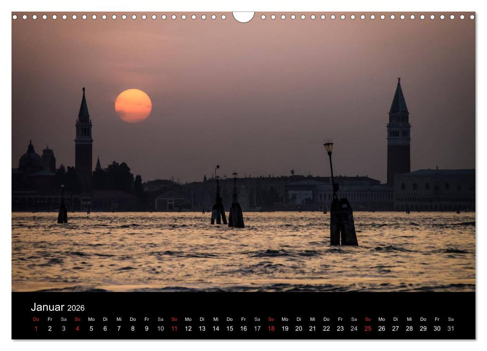 Venedig (CALVENDO Wandkalender 2026)