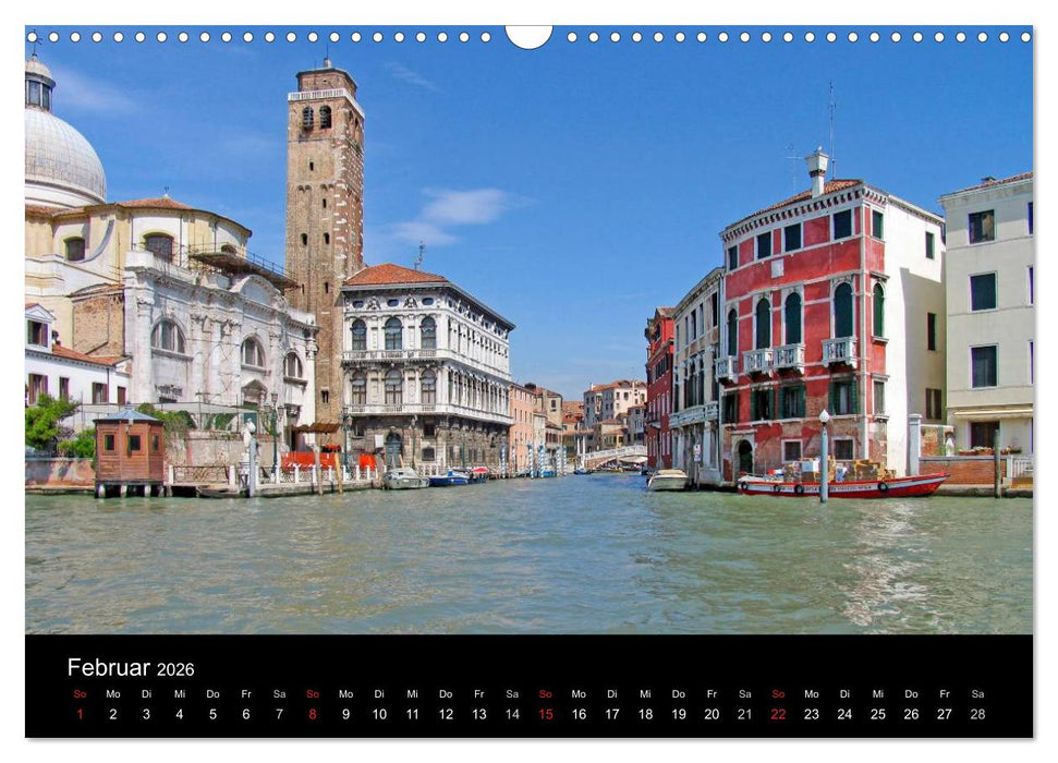 Venedig (CALVENDO Wandkalender 2026)