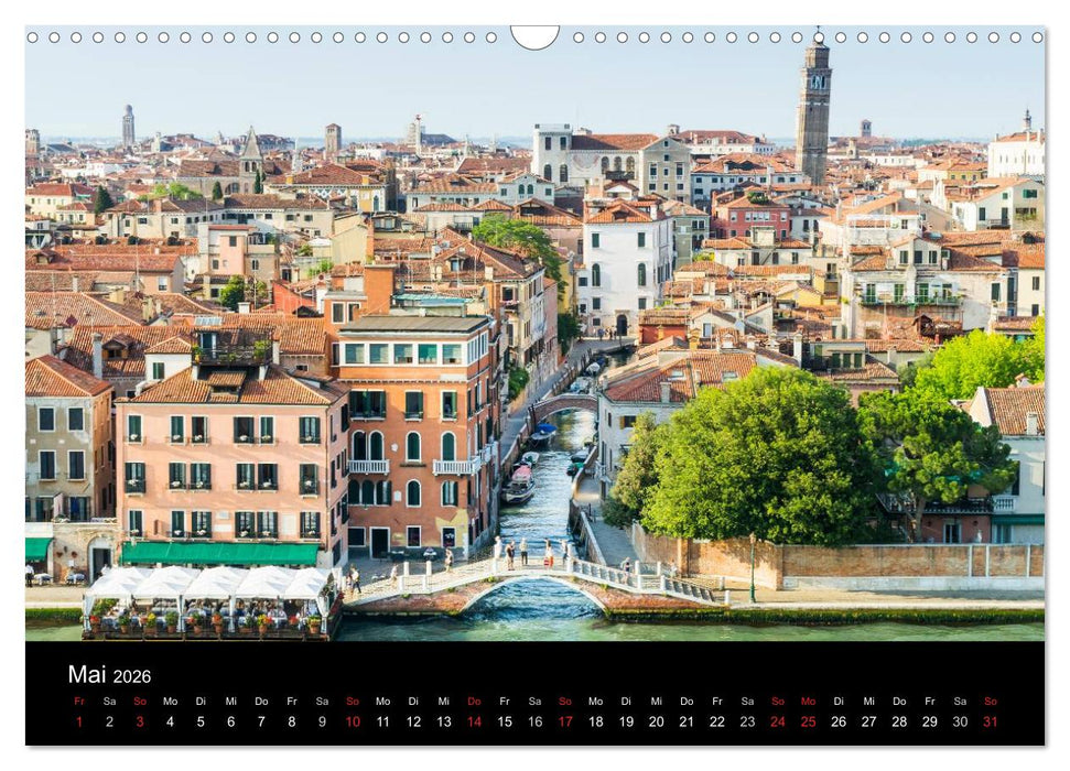 Venedig (CALVENDO Wandkalender 2026)