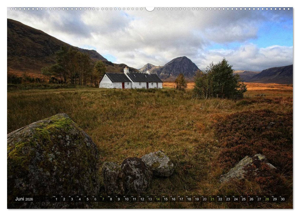 Wunderbares Schottland (CALVENDO Premium Wandkalender 2026)