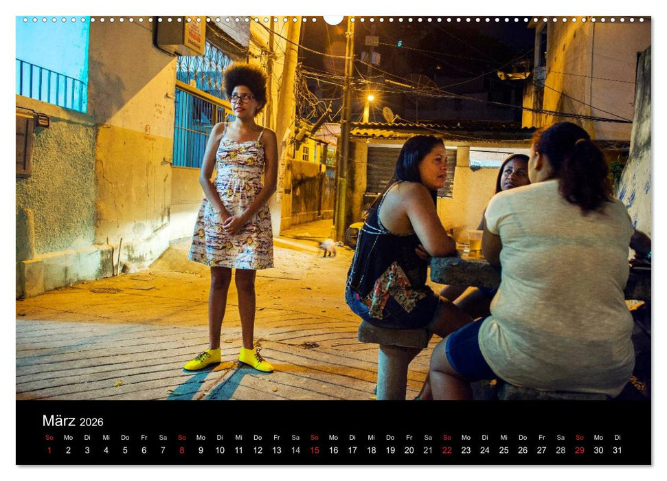 Rio de Janeiro dazwischen - in between (CALVENDO Premium Wandkalender 2026)