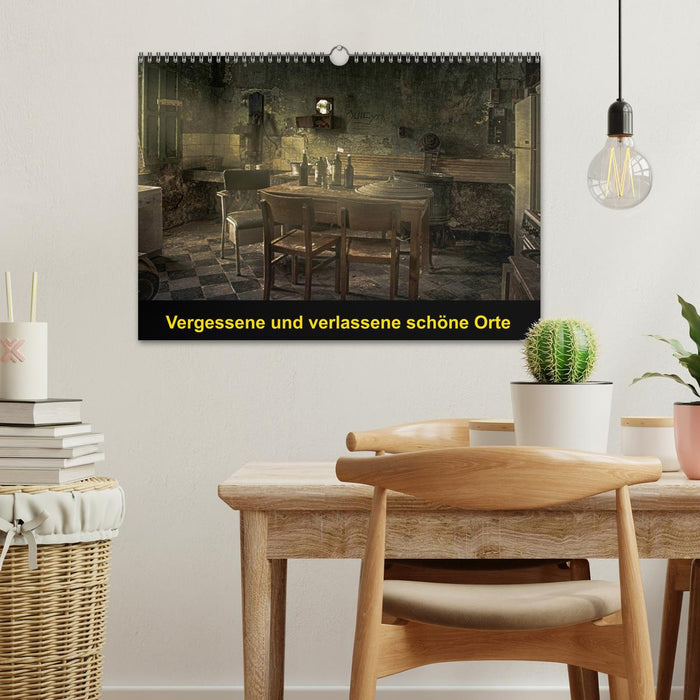 Vergessene und verlassene schöne Orte (CALVENDO Wandkalender 2026)