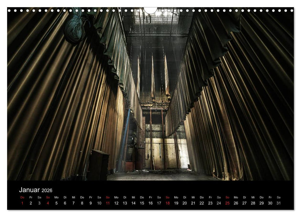 Vergessene und verlassene schöne Orte (CALVENDO Wandkalender 2026)