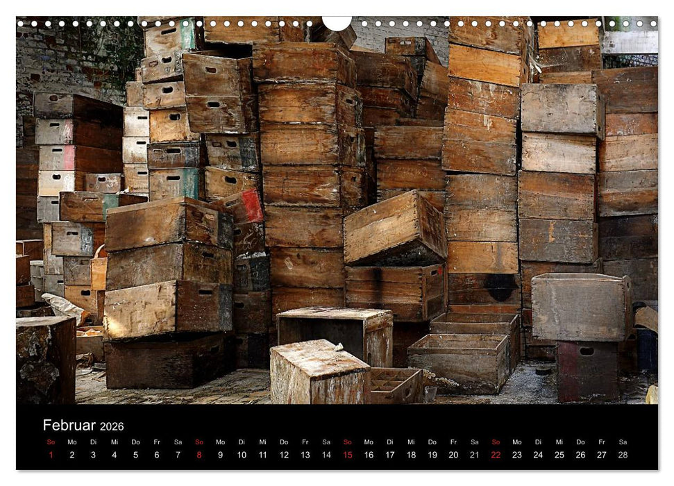 Vergessene und verlassene schöne Orte (CALVENDO Wandkalender 2026)