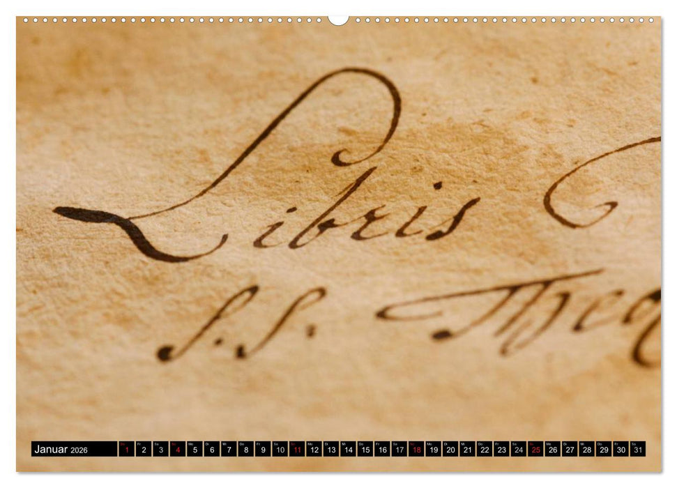 Welt der Bücher (CALVENDO Premium Wandkalender 2026)