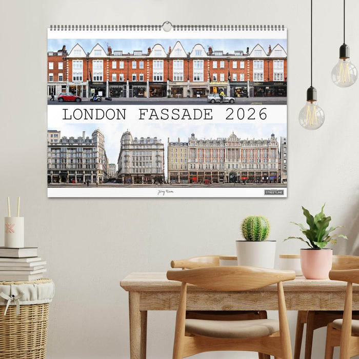 London Fassade 2026 (CALVENDO Wandkalender 2026)