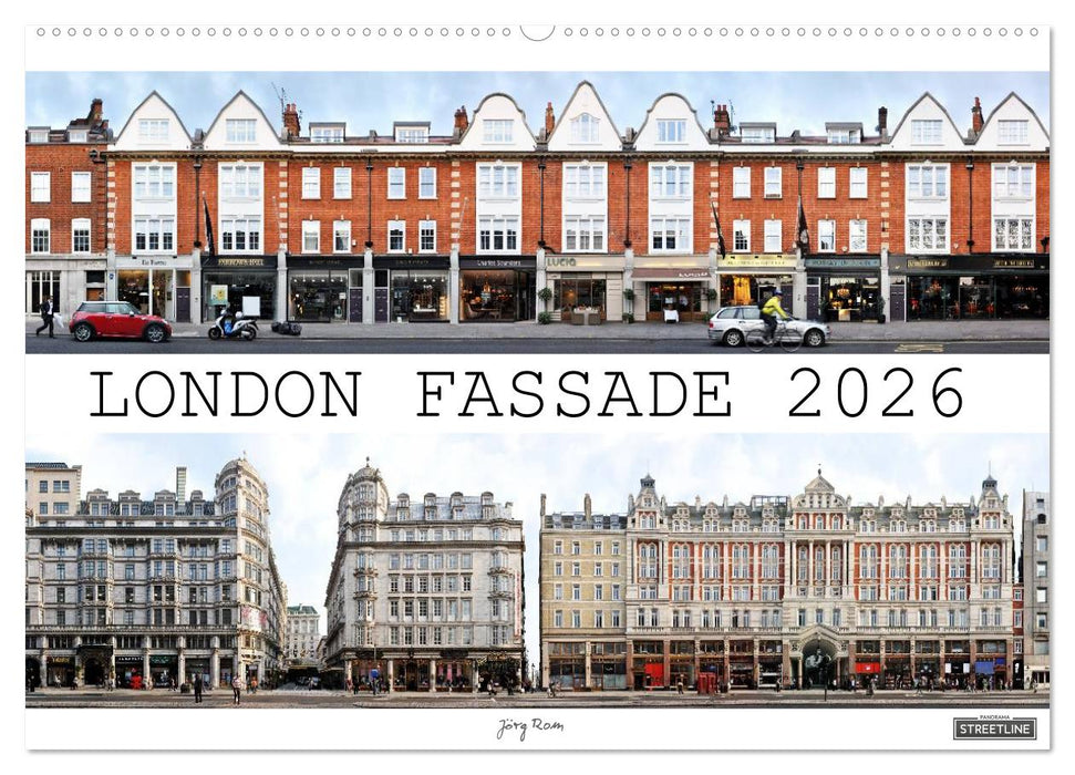 London Fassade 2026 (CALVENDO Wandkalender 2026)
