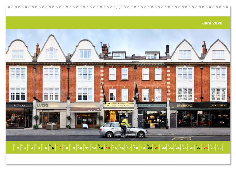 London Fassade 2026 (CALVENDO Wandkalender 2026)