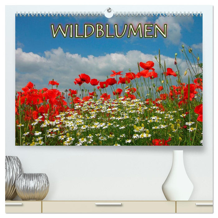 Wildblumen 2026 (CALVENDO Premium Wandkalender 2026)