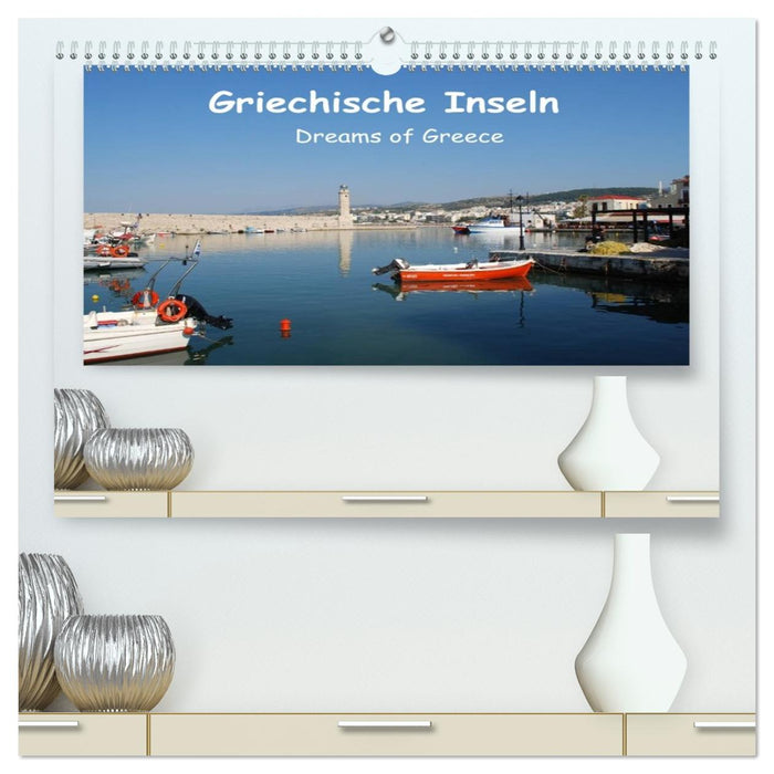 Griechische Inseln (CALVENDO Premium Wandkalender 2026)