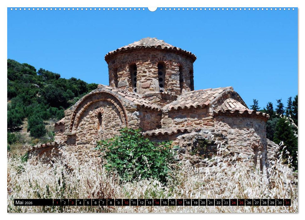 Griechische Inseln (CALVENDO Premium Wandkalender 2026)
