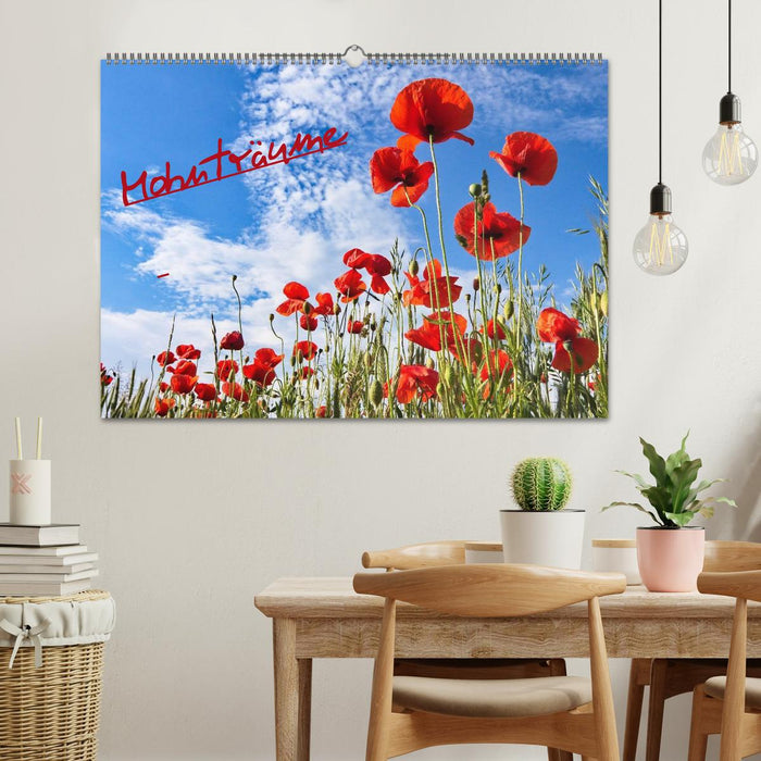 Mohnträume (CALVENDO Wandkalender 2026)