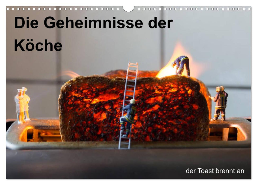 Die wahren Köche (CALVENDO Wandkalender 2026)