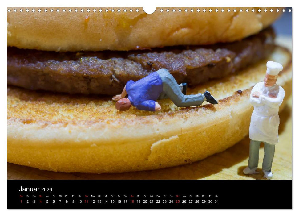 Die wahren Köche (CALVENDO Wandkalender 2026)