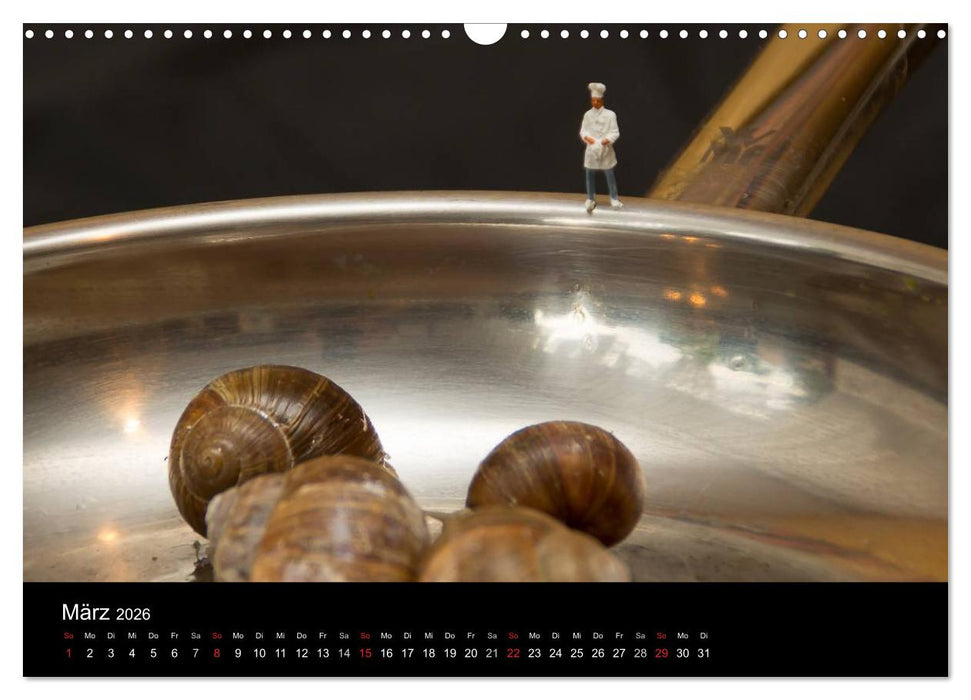 Die wahren Köche (CALVENDO Wandkalender 2026)