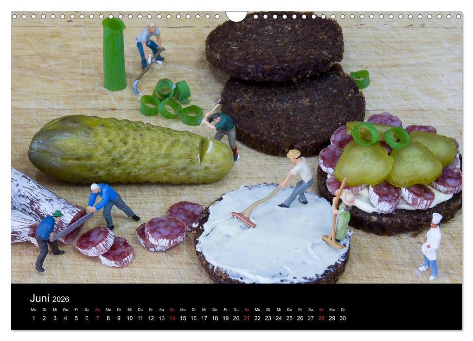 Die wahren Köche (CALVENDO Wandkalender 2026)