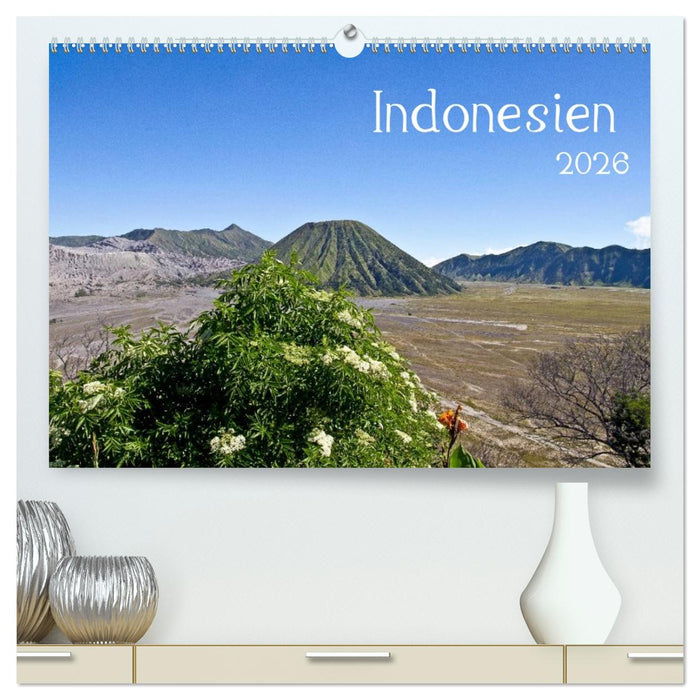 Indonesien (CALVENDO Premium Wandkalender 2026)