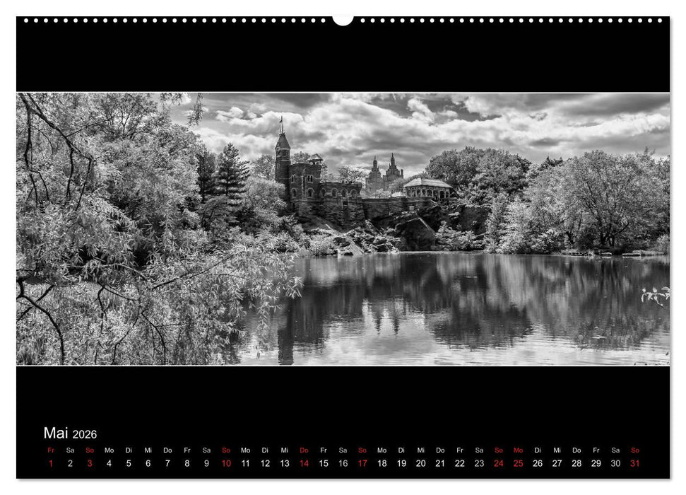NEW YORK CITY Höhepunkte im Panoramaformat (CALVENDO Wandkalender 2026)