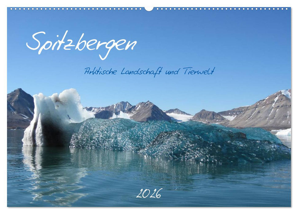 Spitzbergen (CALVENDO Wandkalender 2026)