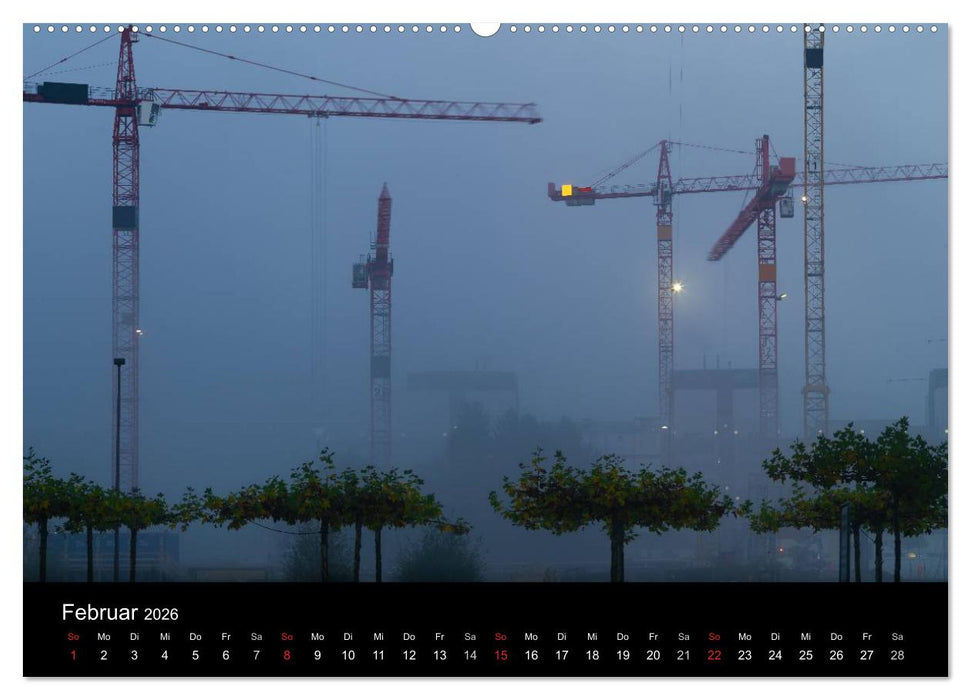Baustellen (CALVENDO Wandkalender 2026)