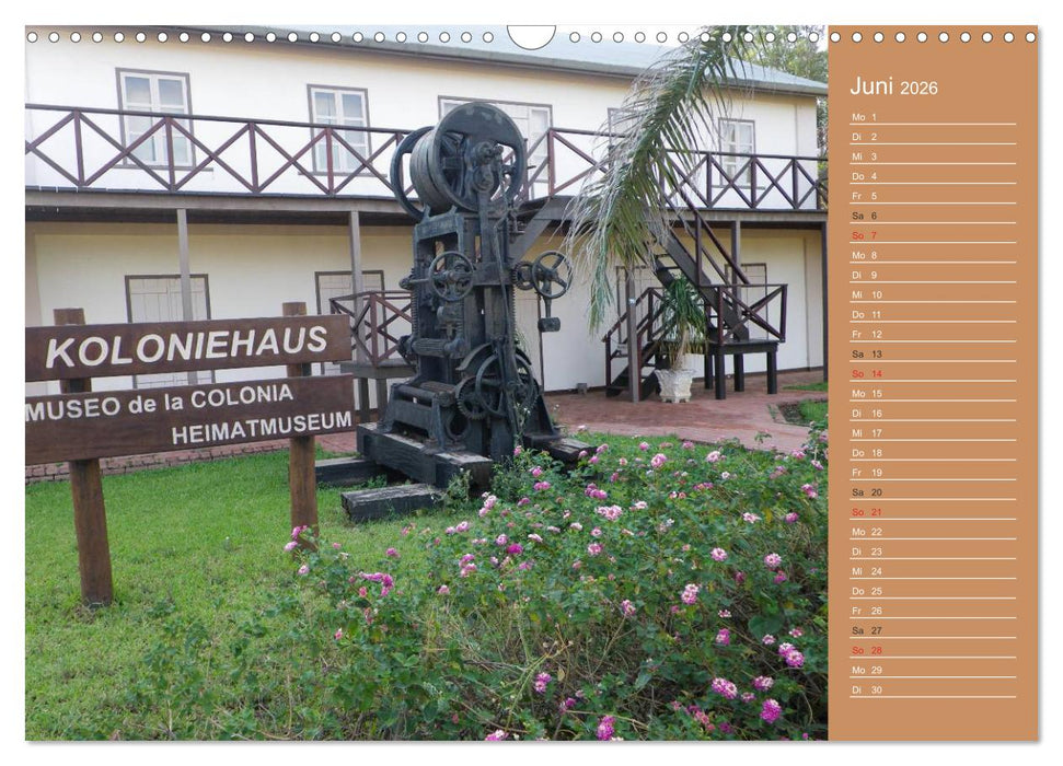 Bilder aus dem Chaco in Paraguay (CALVENDO Wandkalender 2026)