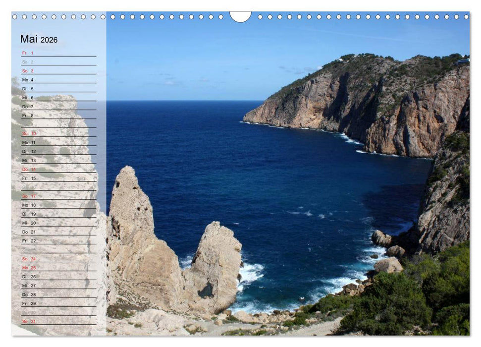 Zauberhaftes Ibiza - Terminplaner (CALVENDO Wandkalender 2026)