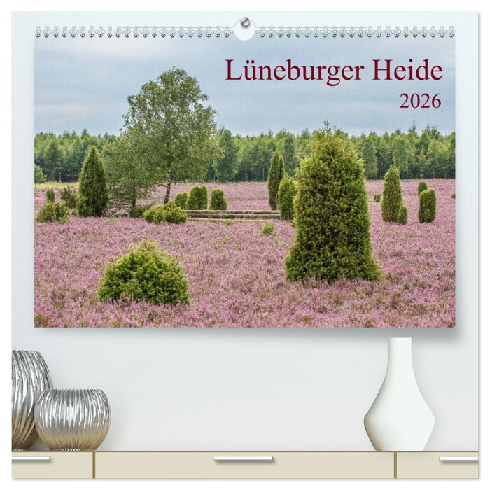 Lüneburger Heide (CALVENDO Premium Wandkalender 2026)