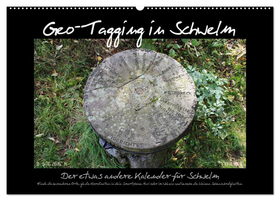 Geo-Tagging in Schwelm (CALVENDO Wandkalender 2026)