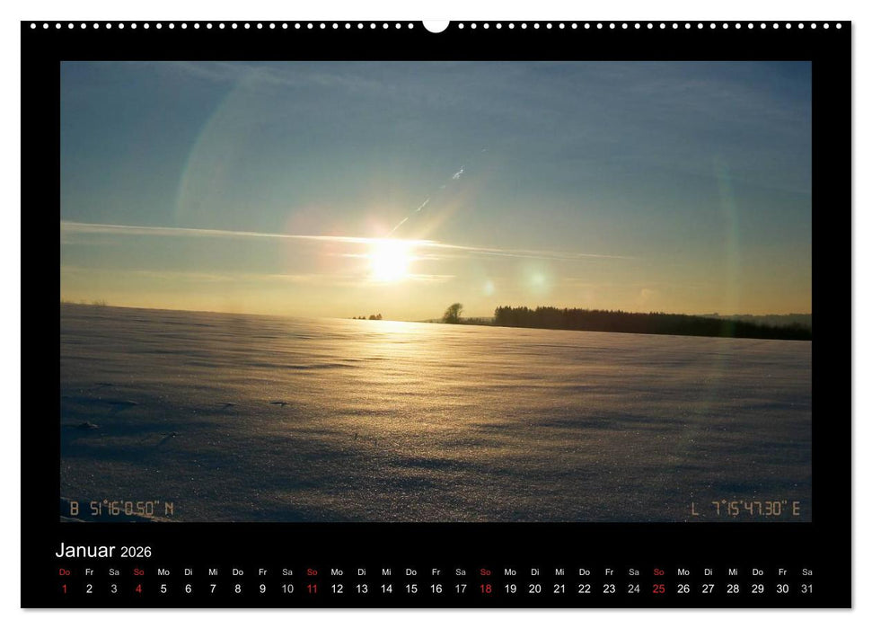 Geo-Tagging in Schwelm (CALVENDO Wandkalender 2026)