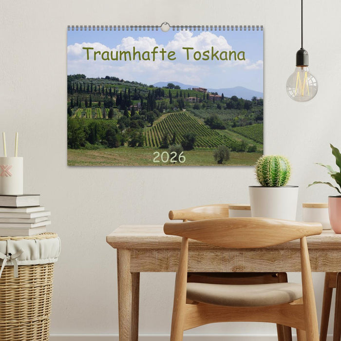 Toskana 2026 (CALVENDO Wandkalender 2026)