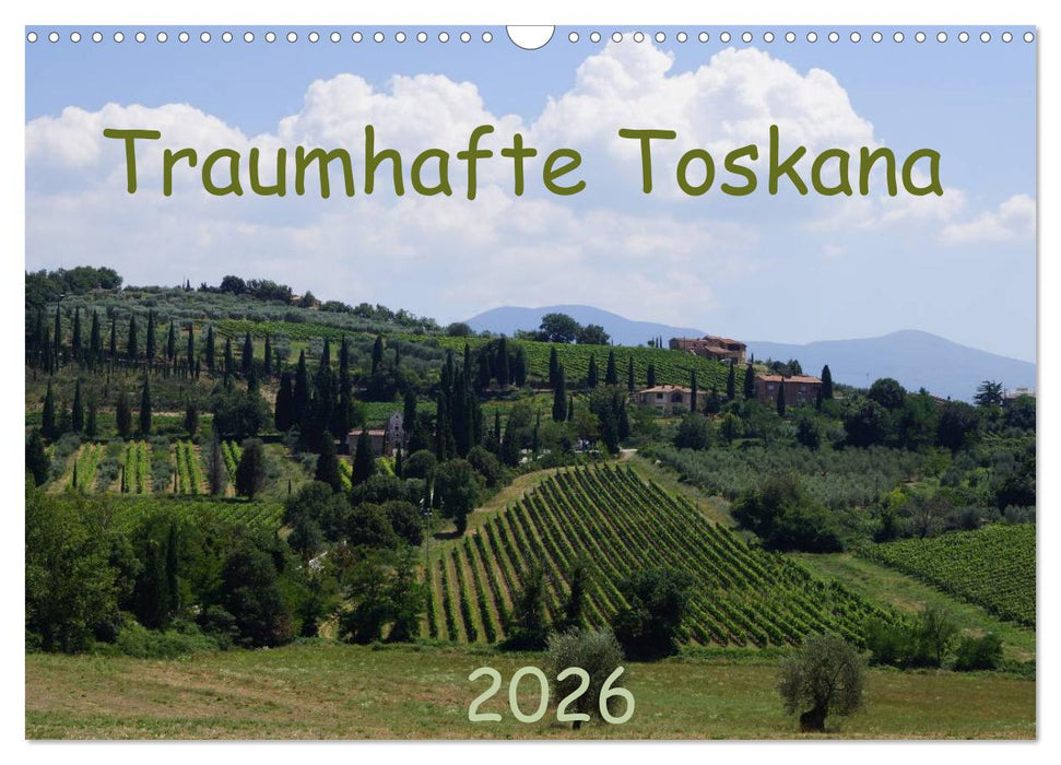 Toskana 2026 (CALVENDO Wandkalender 2026)