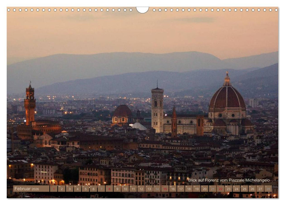 Toskana 2026 (CALVENDO Wandkalender 2026)