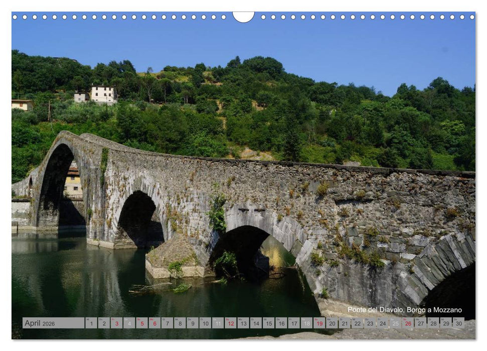 Toskana 2026 (CALVENDO Wandkalender 2026)