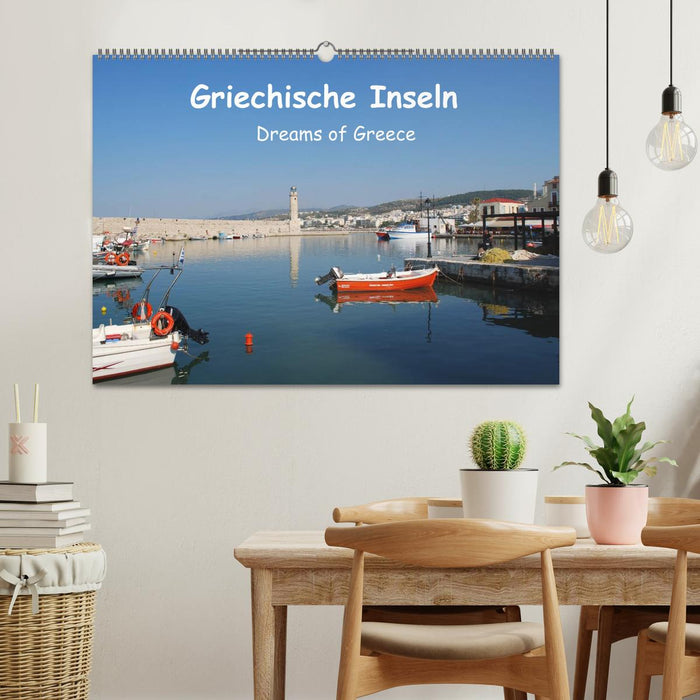 Griechische Inseln (CALVENDO Wandkalender 2026)