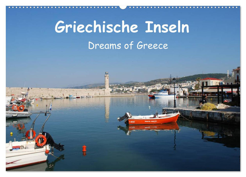 Griechische Inseln (CALVENDO Wandkalender 2026)