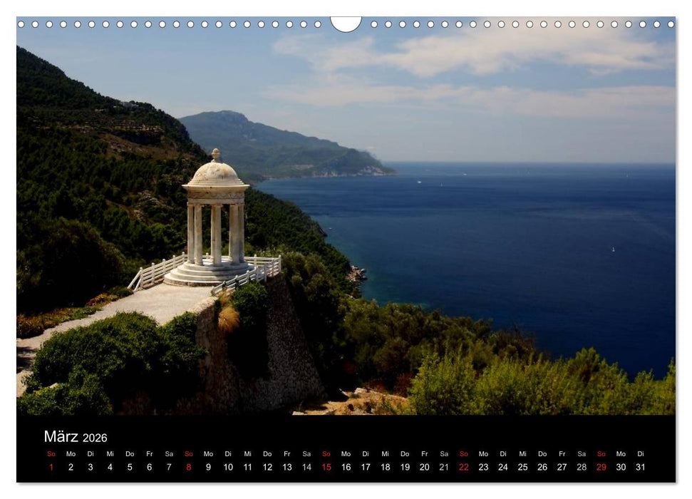 Mallorca 2026 - Insel der Träume (CALVENDO Wandkalender 2026)