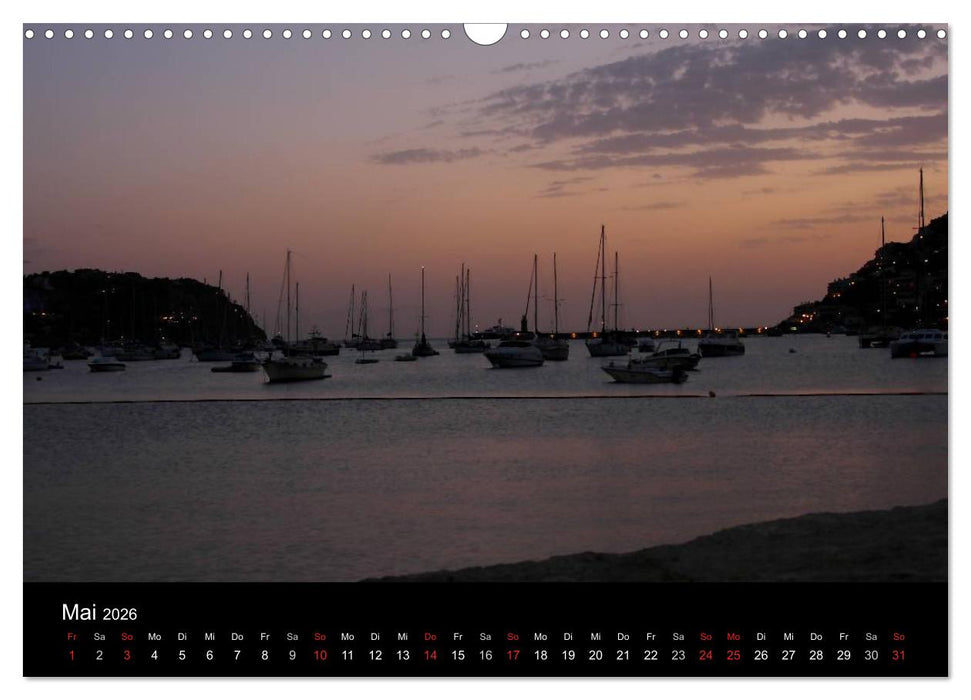 Mallorca 2026 - Insel der Träume (CALVENDO Wandkalender 2026)