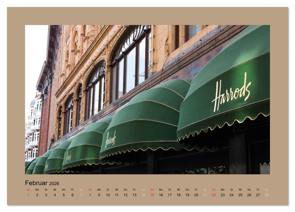 London (CALVENDO Wandkalender 2026)