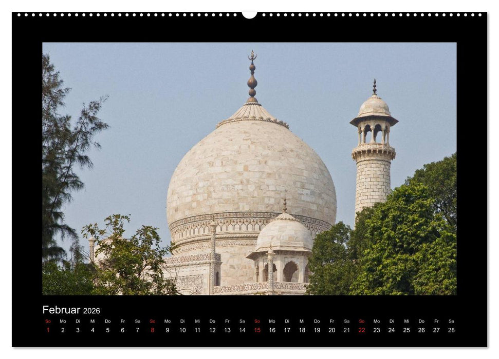 Taj Mahal (CALVENDO Wandkalender 2026)
